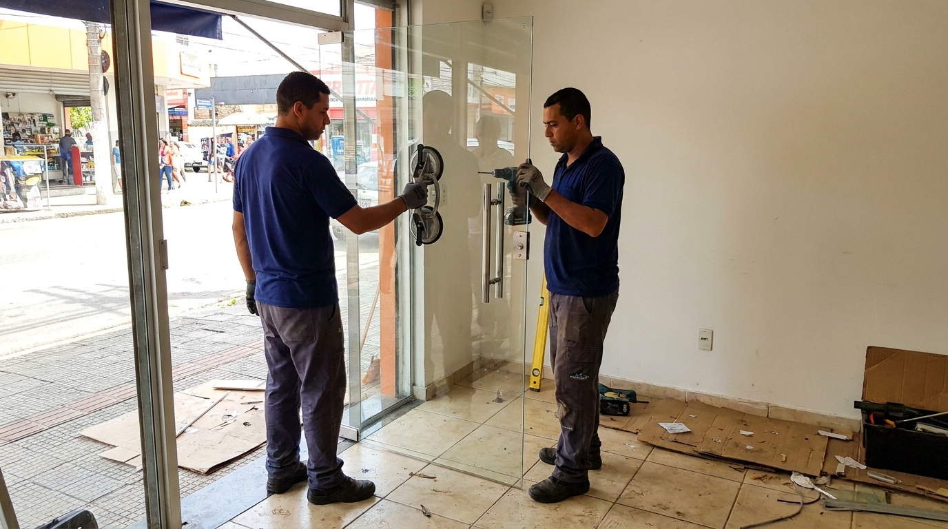 Troca de Portas Danificadas